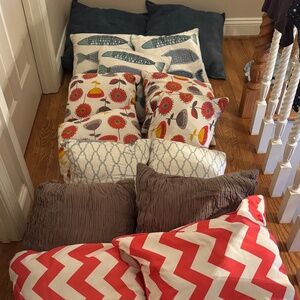Pillows for beds and/or sofa/loveseat.